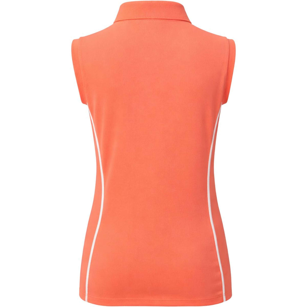 PK International Camiseta Copain Sin Mangas Papaya