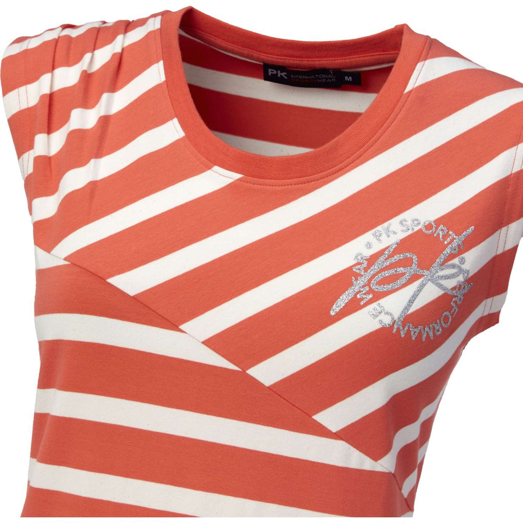 PK International Camiseta Dantos Algodón Papaya