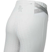 PK Legging de Equitación Jupiter Full Grip Blanco