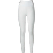 PK Legging de Equitación Jupiter Full Grip Blanco