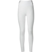 PK Legging de Equitación Jupiter Full Grip Blanco