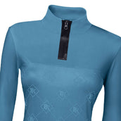 PK International Performance Shirt One Million Mangas Largas Ocean