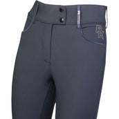 PK International Pantalón de Equitación Outsider Knee Grip Carbon