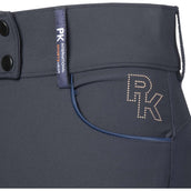 PK International Pantalón de Equitación Outsider Knee Grip Carbon