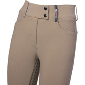 PK International Pantalón de Equitación Outsider Full Grip Sepia