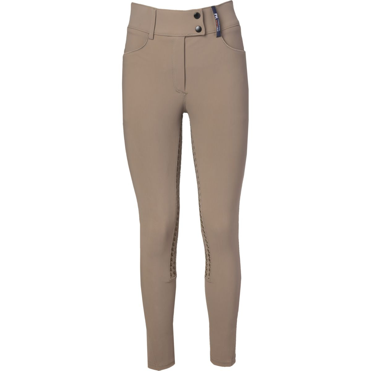 PK International Pantalón de Equitación Outsider Full Grip Sepia