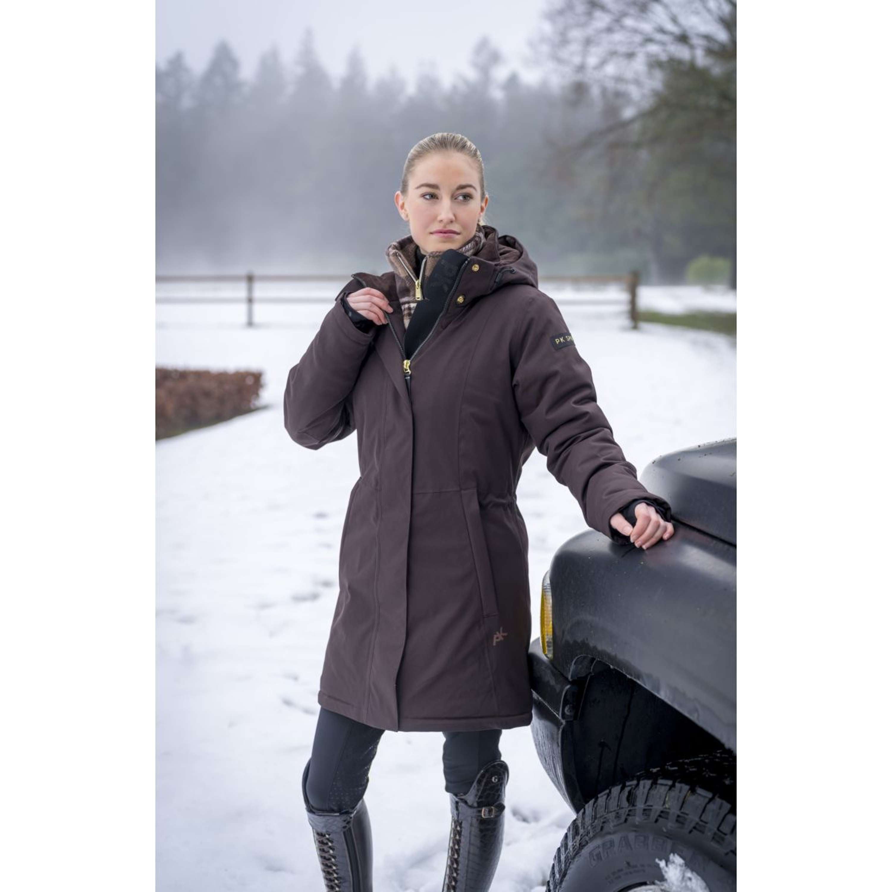 PK Chaqueta Pardino Cafe Marron