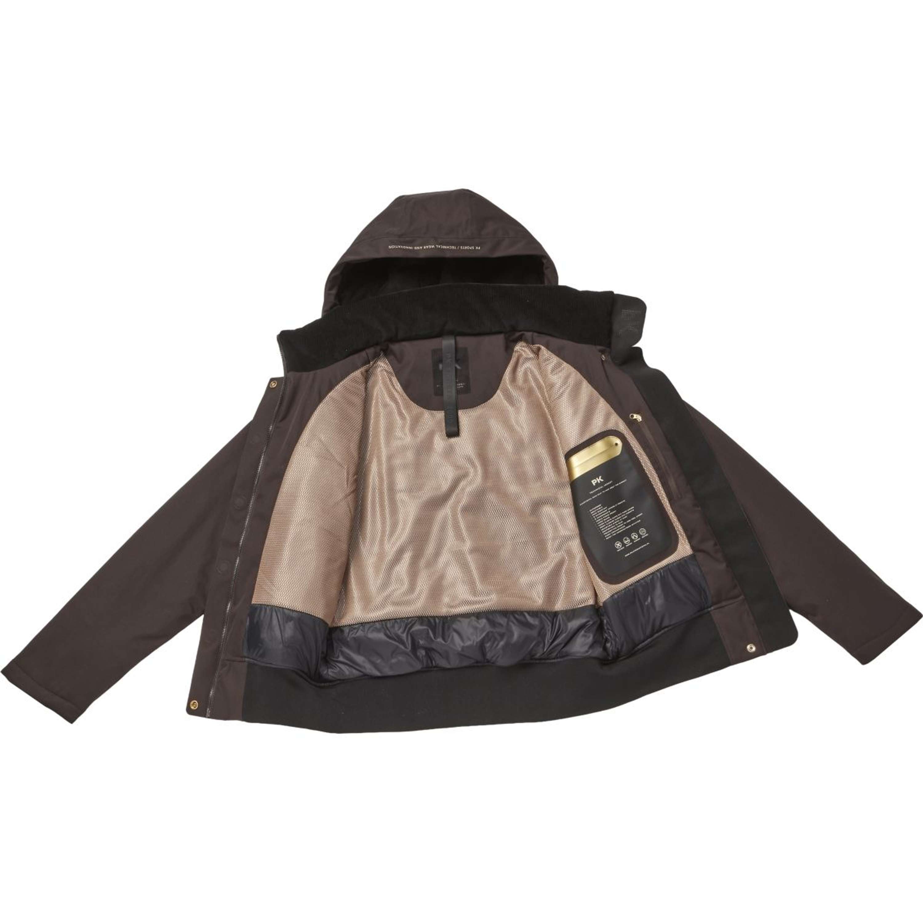 PK Chaqueta Powerdale Cafe Marron