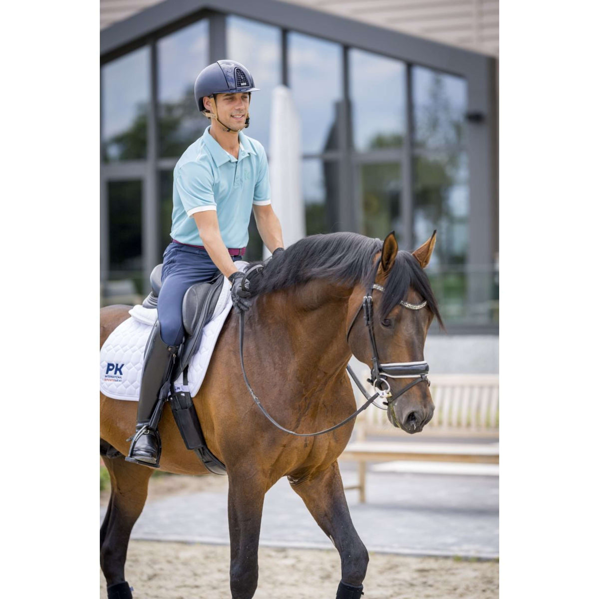 PK International Polo Piqué Rambo Hombres Fresh Teal