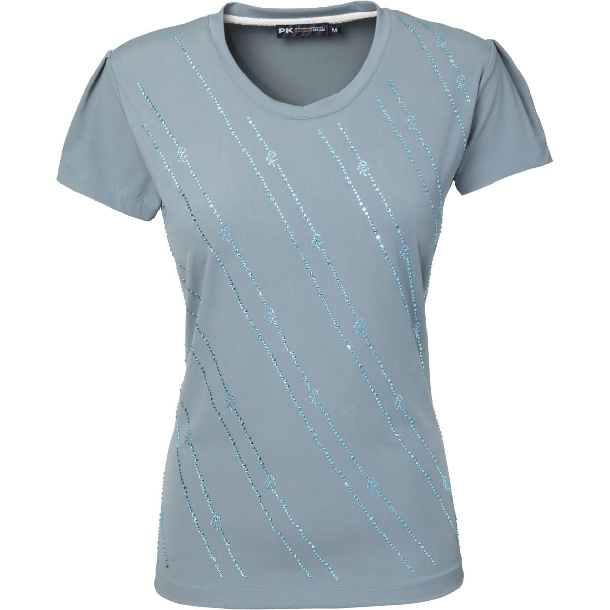 PK International T-Shirt Performance Rando Faded Blue