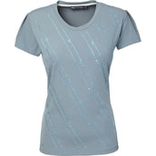 PK International T-Shirt Performance Rando Faded Blue