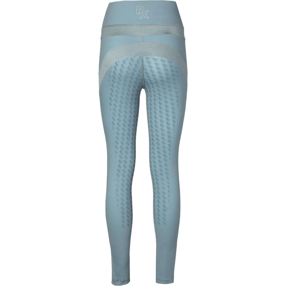 PK International Legging de Equitación Technical Ravage Full Grip Faded Blue