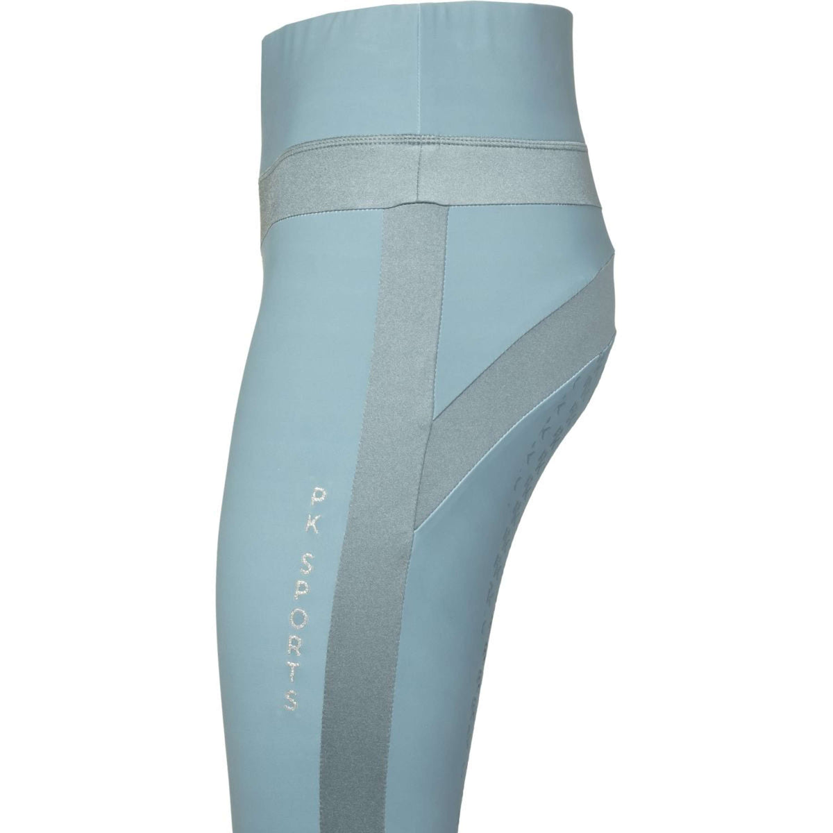 PK International Legging de Equitación Technical Ravage Full Grip Faded Blue