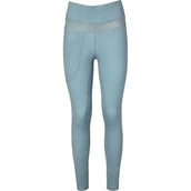 PK International Legging de Equitación Technical Ravage Full Grip Faded Blue