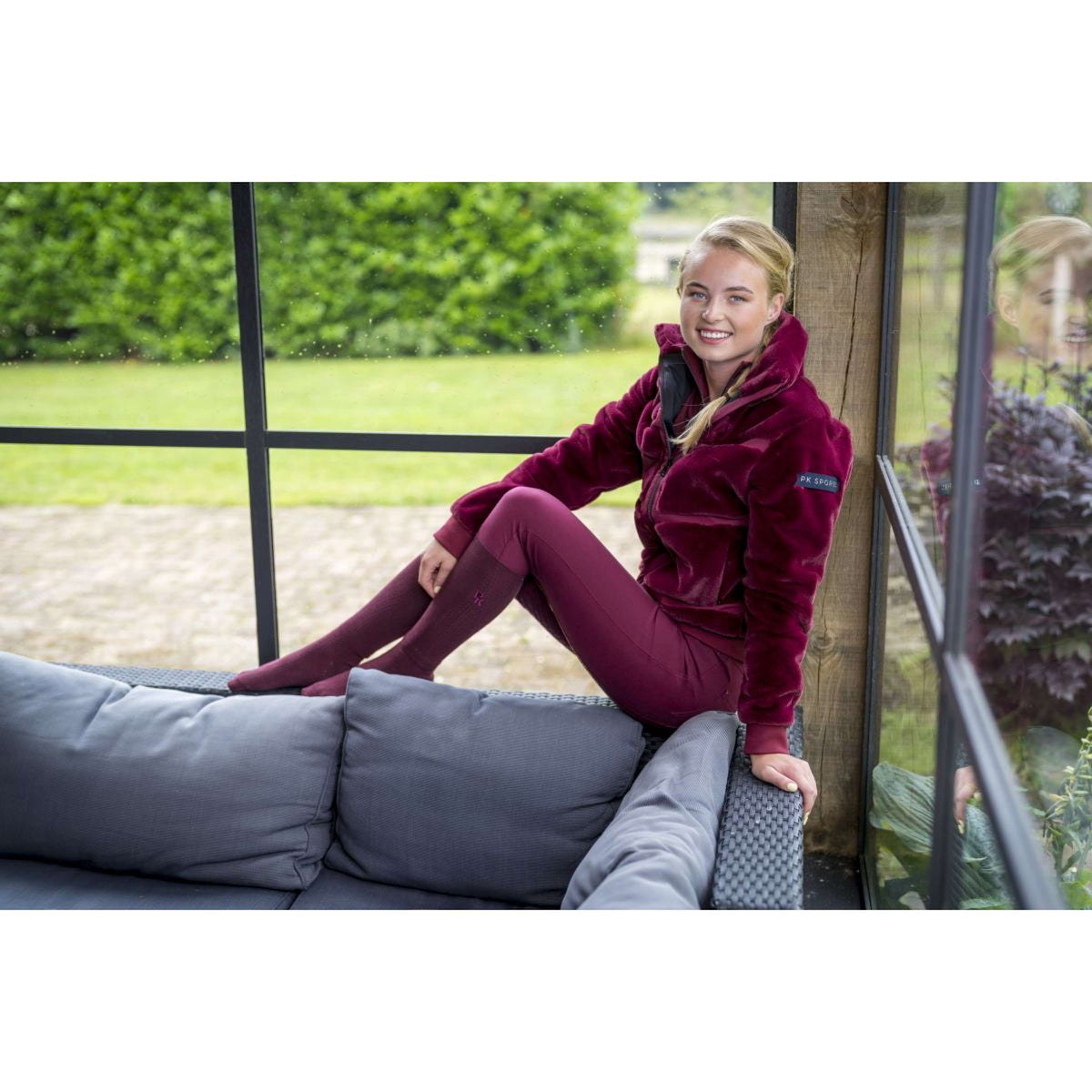 PK Fluffy Chaqueta Rayano Port