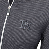 PK International Sudadera con capucha y cremallera Performance Robinson Carbon