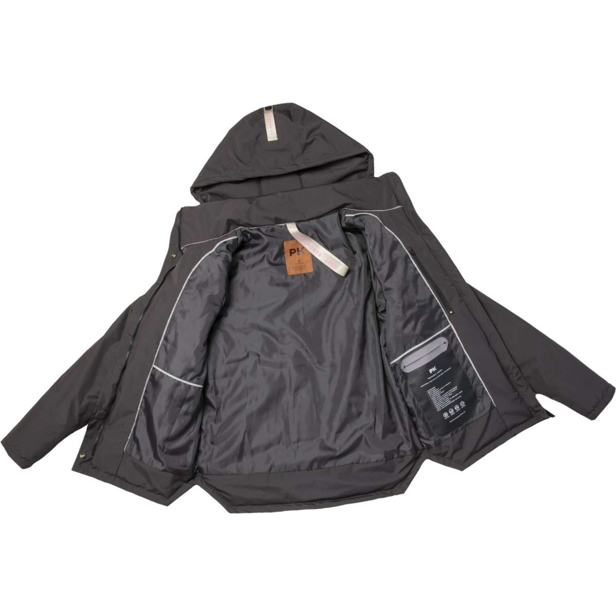 PK International Chaqueta Rooney Waterproof Carbon
