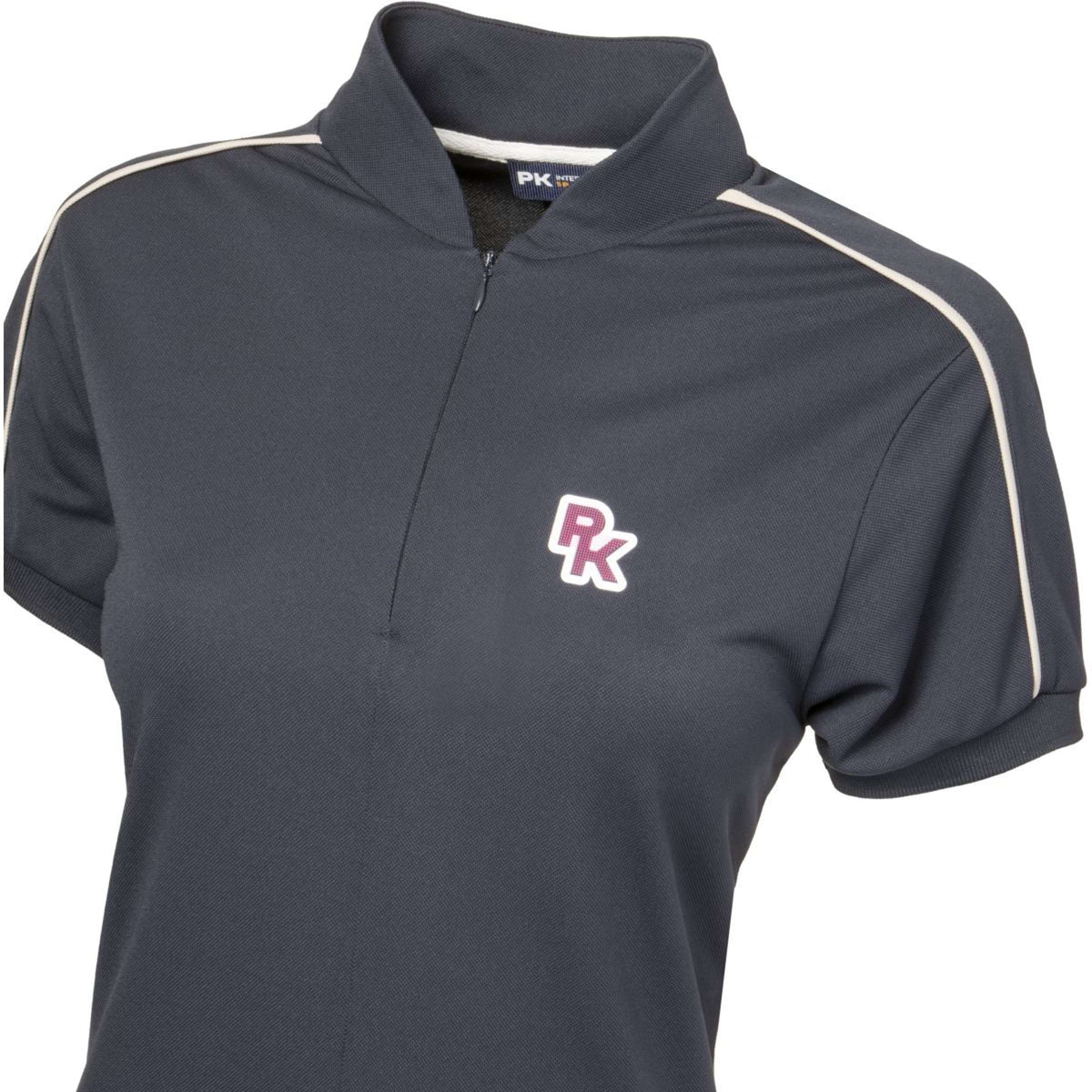 PK International Polo Performance Piqué Royal Carbon