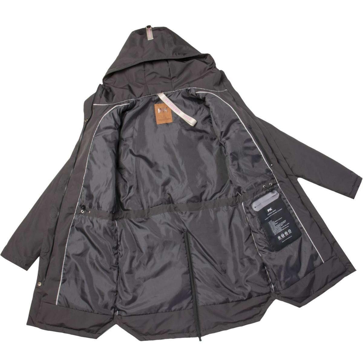 PK International Abrigo Largo Rumble Waterproof Carbon
