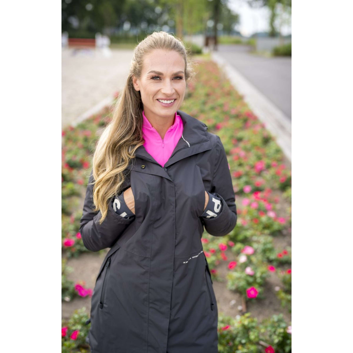 PK International Abrigo Largo Rumble Waterproof Carbon