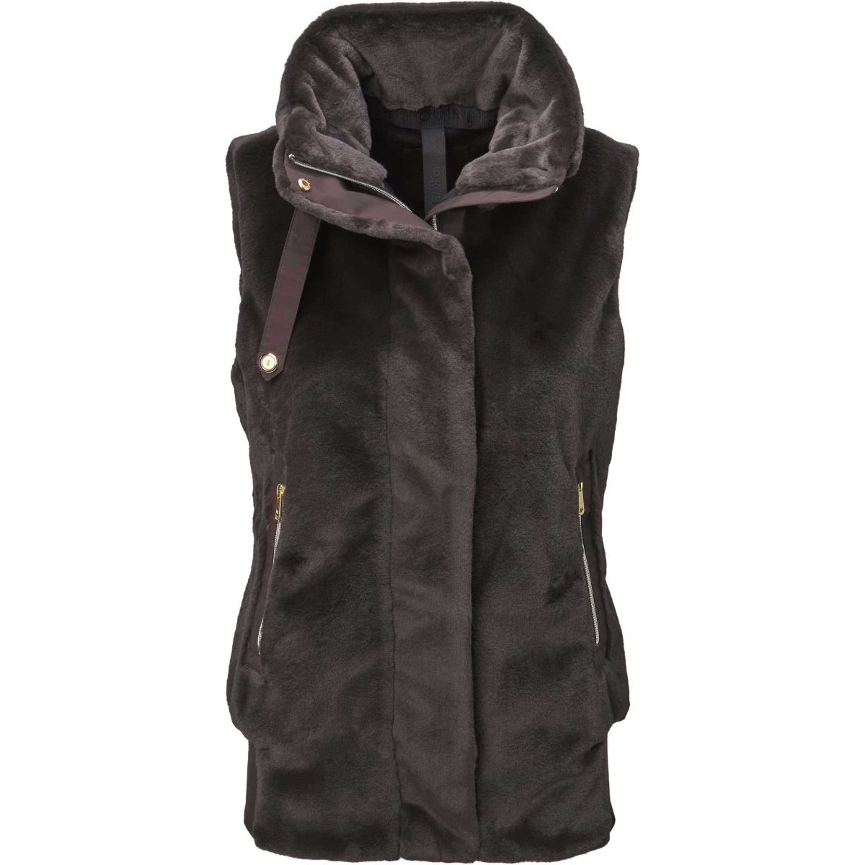 PK Chaleco Taury Fluffy Cafe Marron