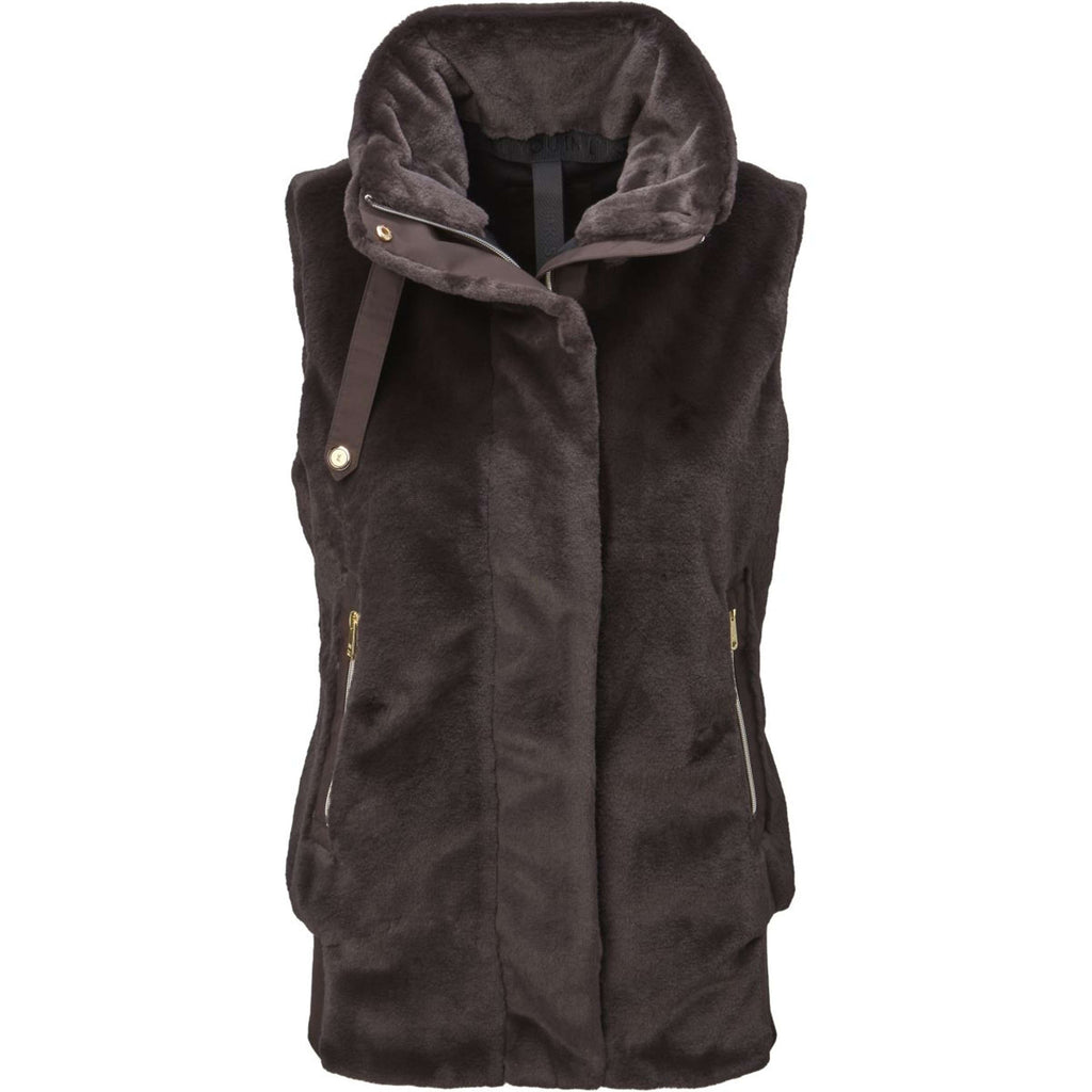 PK Chaleco Taury Fluffy Cafe Marron