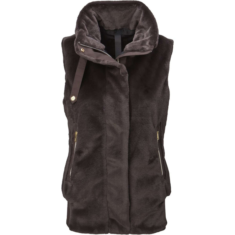 PK Chaleco Taury Fluffy Cafe Marron
