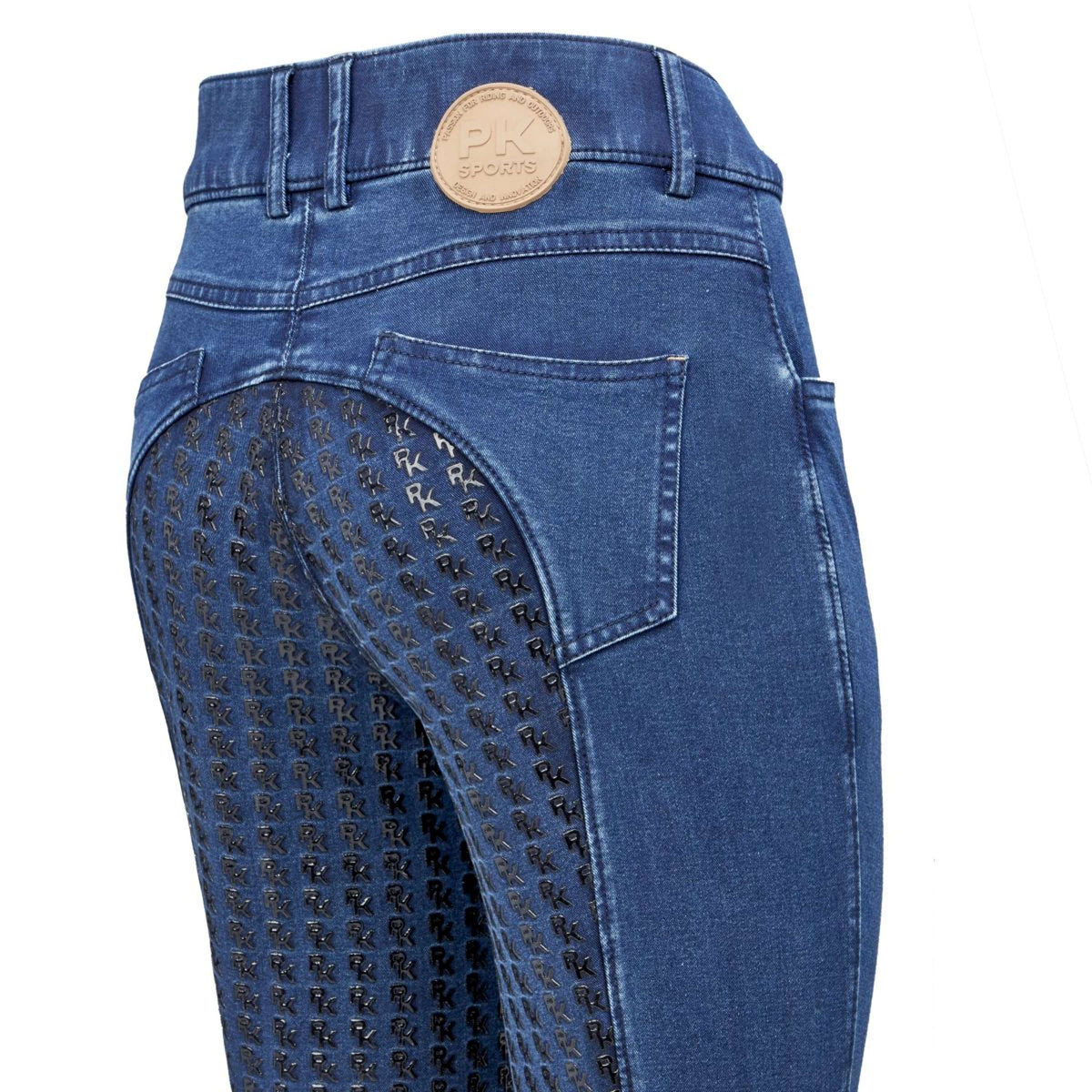 PK Pantalón de Equitación Telstar Full Grip Ebony Jeans