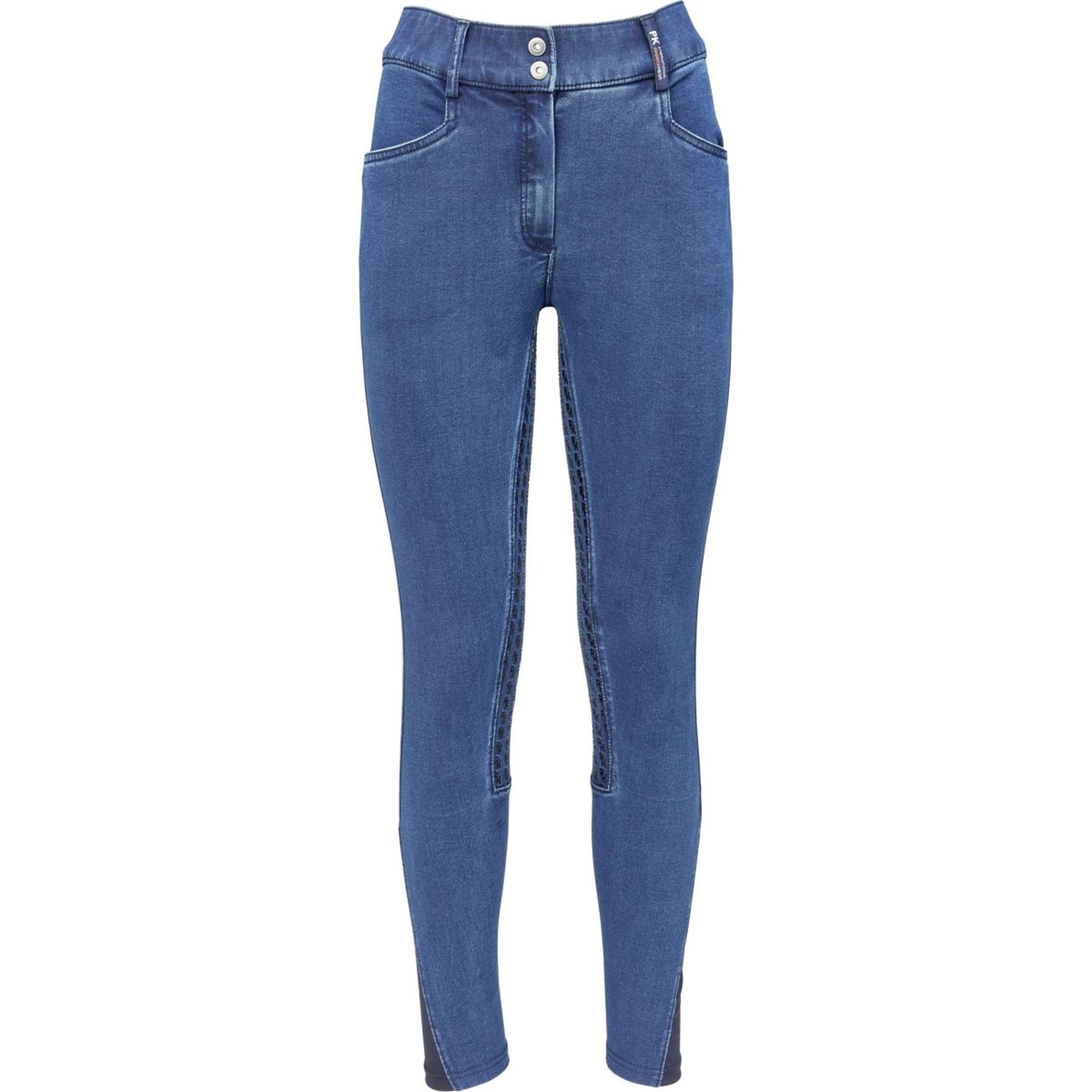 PK Pantalón de Equitación Telstar Full Grip Ebony Jeans PK Pantalón de Equitación Telstar Full Grip Ebony Jeans