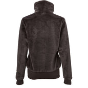 PK Sudadera con capucha y cremallera Tiamo Fluffy Cafe Marron