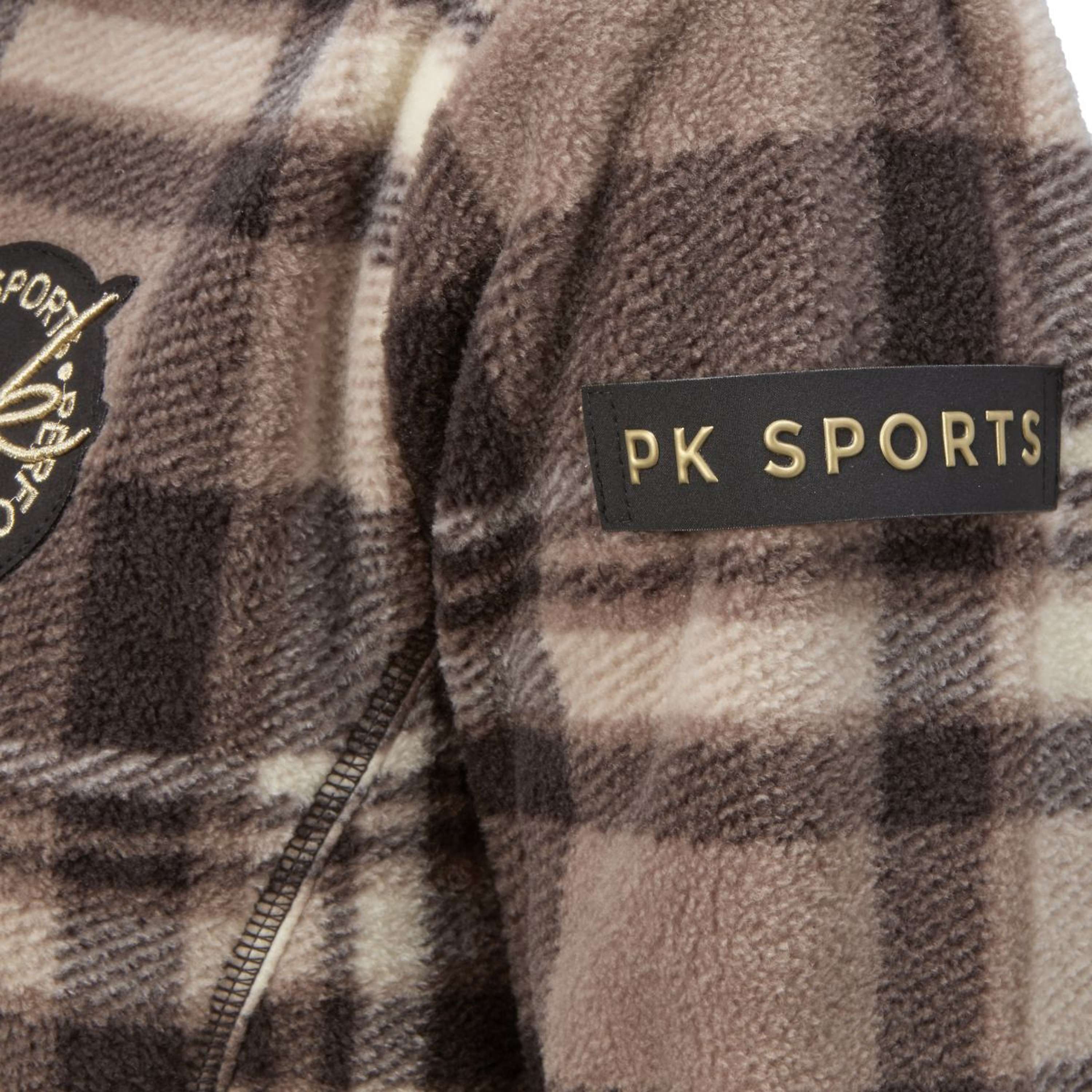 PK Sudadera con capucha y cremallera Timber Fluffy Cafe Marron