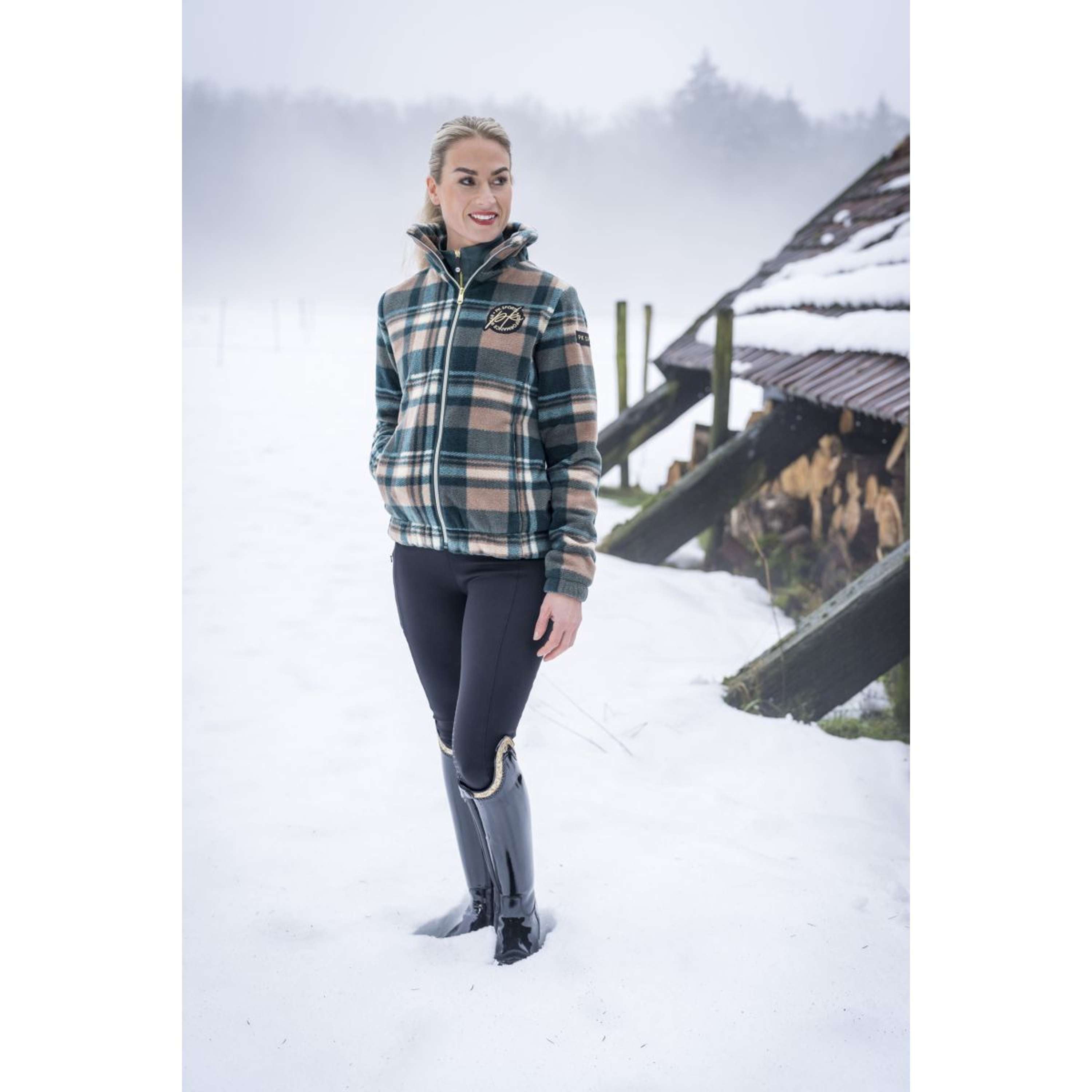 PK Sudadera con capucha y cremallera Timber Fluffy Sea Moss