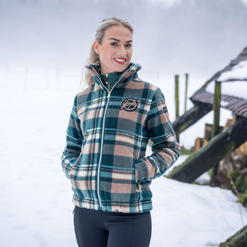 PK Sudadera con capucha y cremallera Timber Fluffy Sea Moss