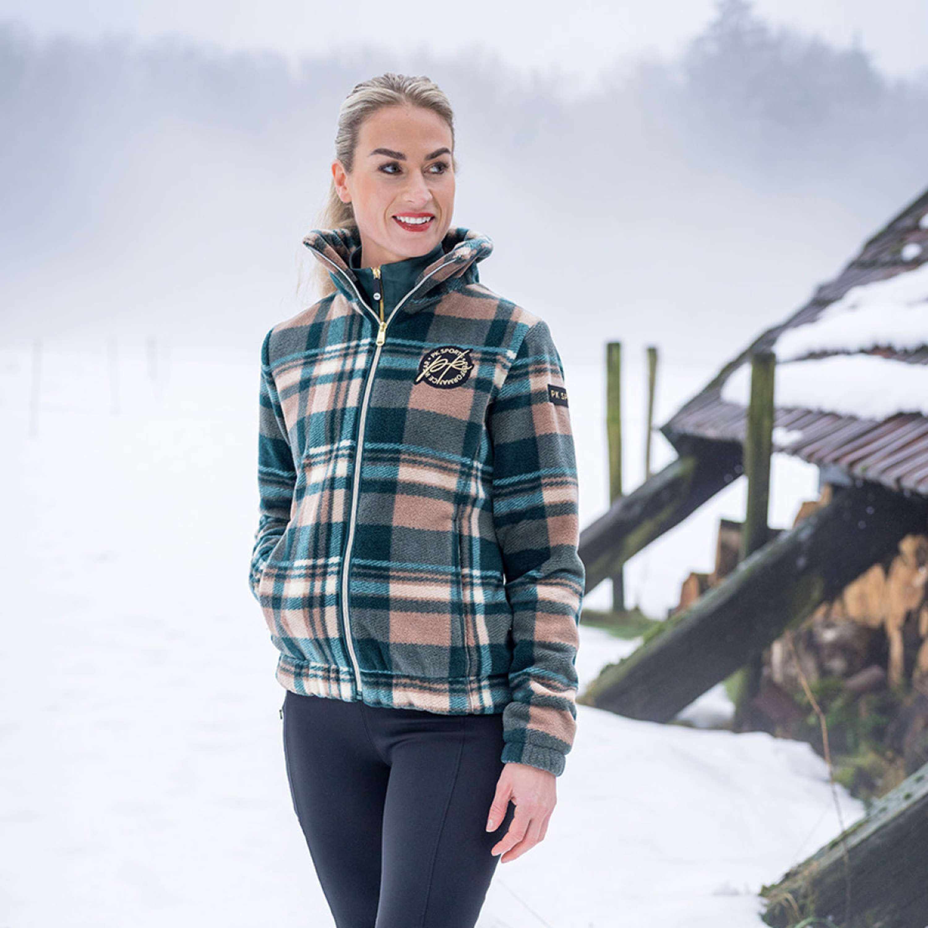 PK Sudadera con capucha y cremallera Timber Fluffy Sea Moss