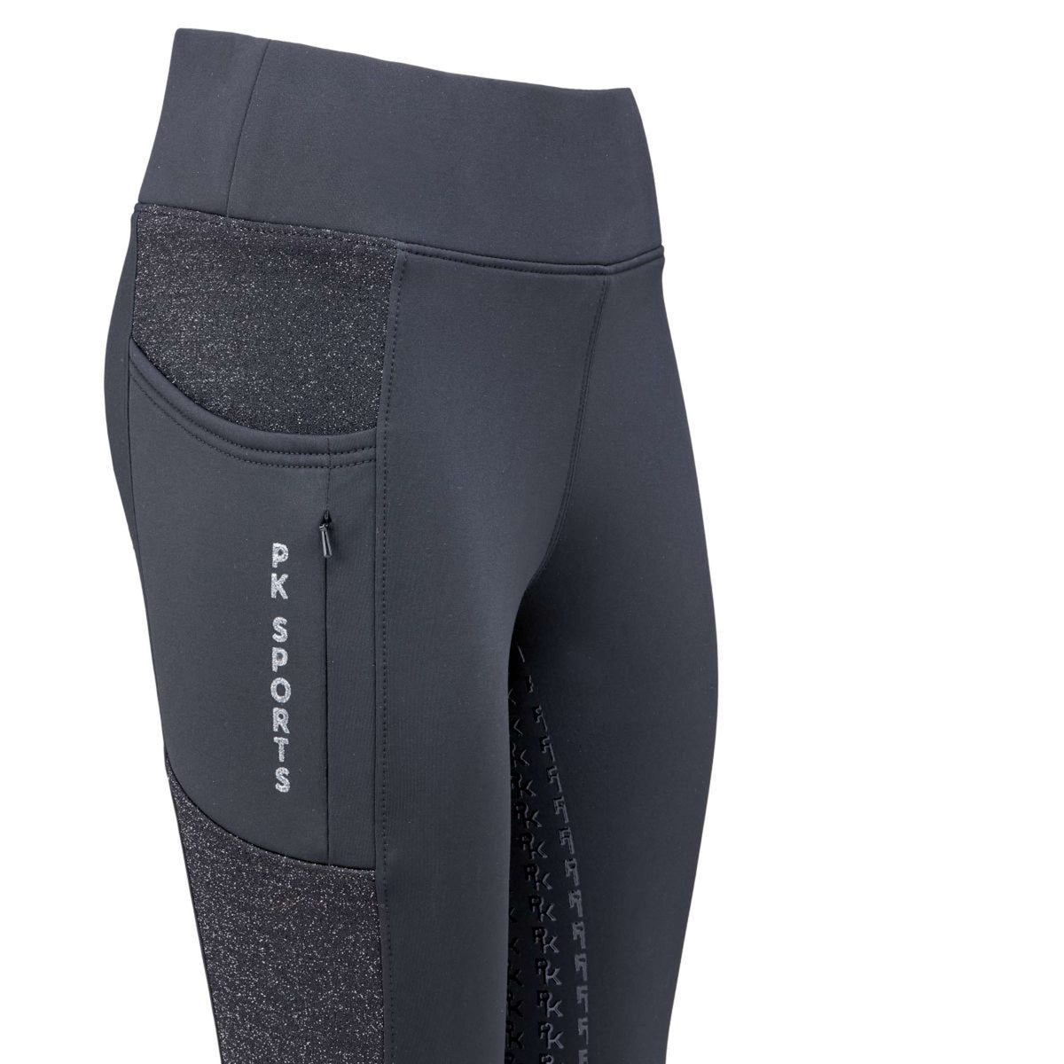 PK Legging de Equitación Toledo Full Grip Negro
