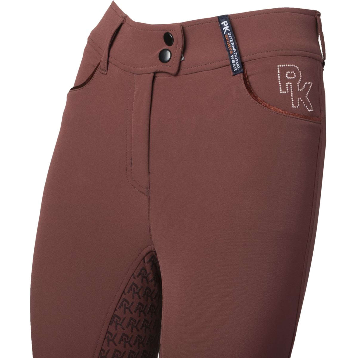 PK International Pantalones New Pleasure Full Grip Chocolate