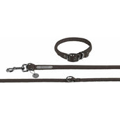 Eskadron Set para perros Faux Leather Teak