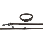 Eskadron Set para perros Faux Leather Teak