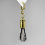 Ponytail&Co Percha Motivo de herradura de crin Oro