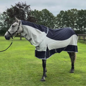 Velder Horsewear Premium Manta Antimoscas Rainless Fall Navy/Pearl Silver