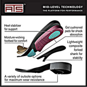 Ariat Terrain Shoe H2O Zip Ladies Distressed Brown