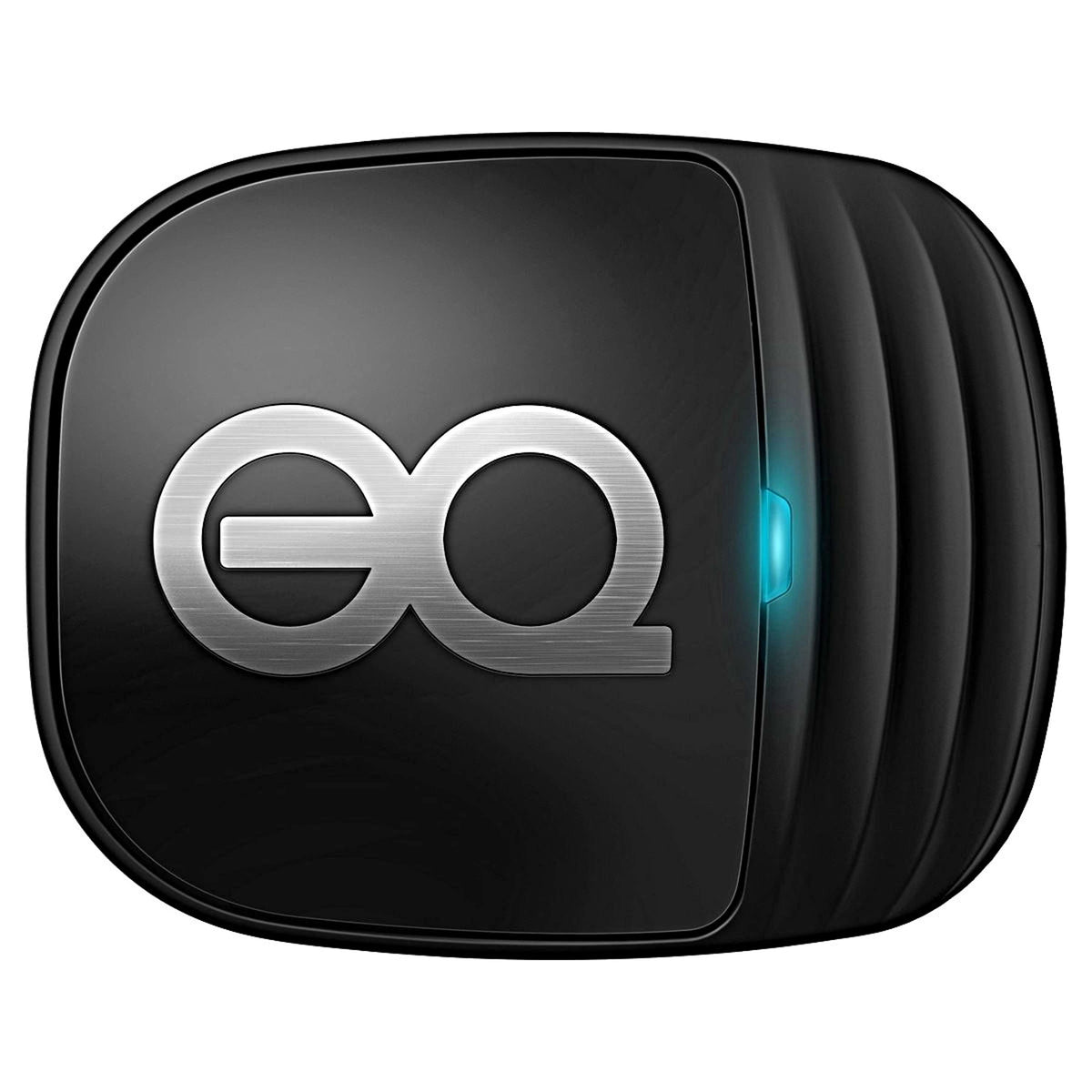 Equestic SaddleClip Sensor de Entrenamiento para Caballos Negro con metal cepillado