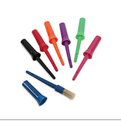 Shires Brocha para Aceite de Cascos Plástico Negro