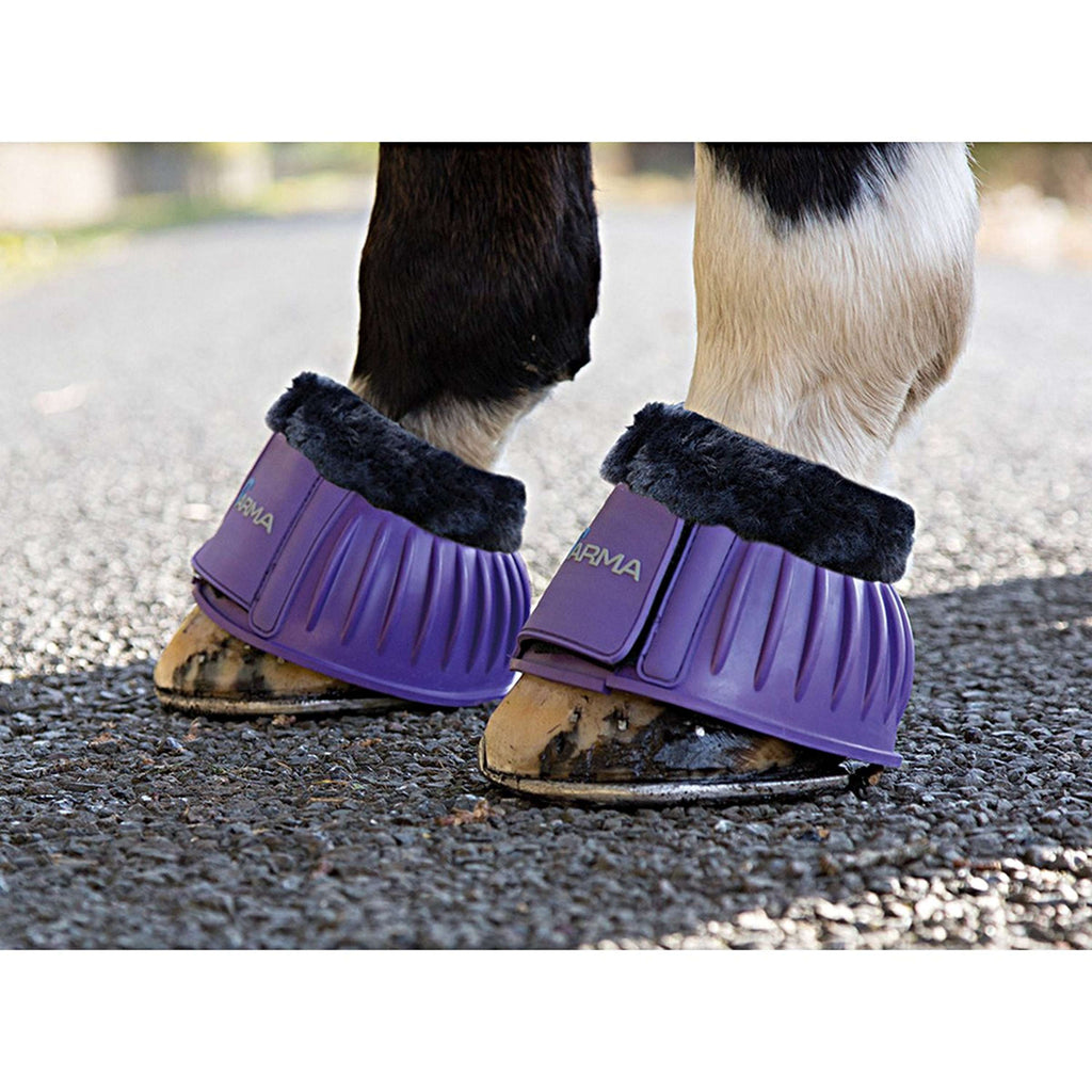 Arma by Shires Bota Campana Polar Negro Morado