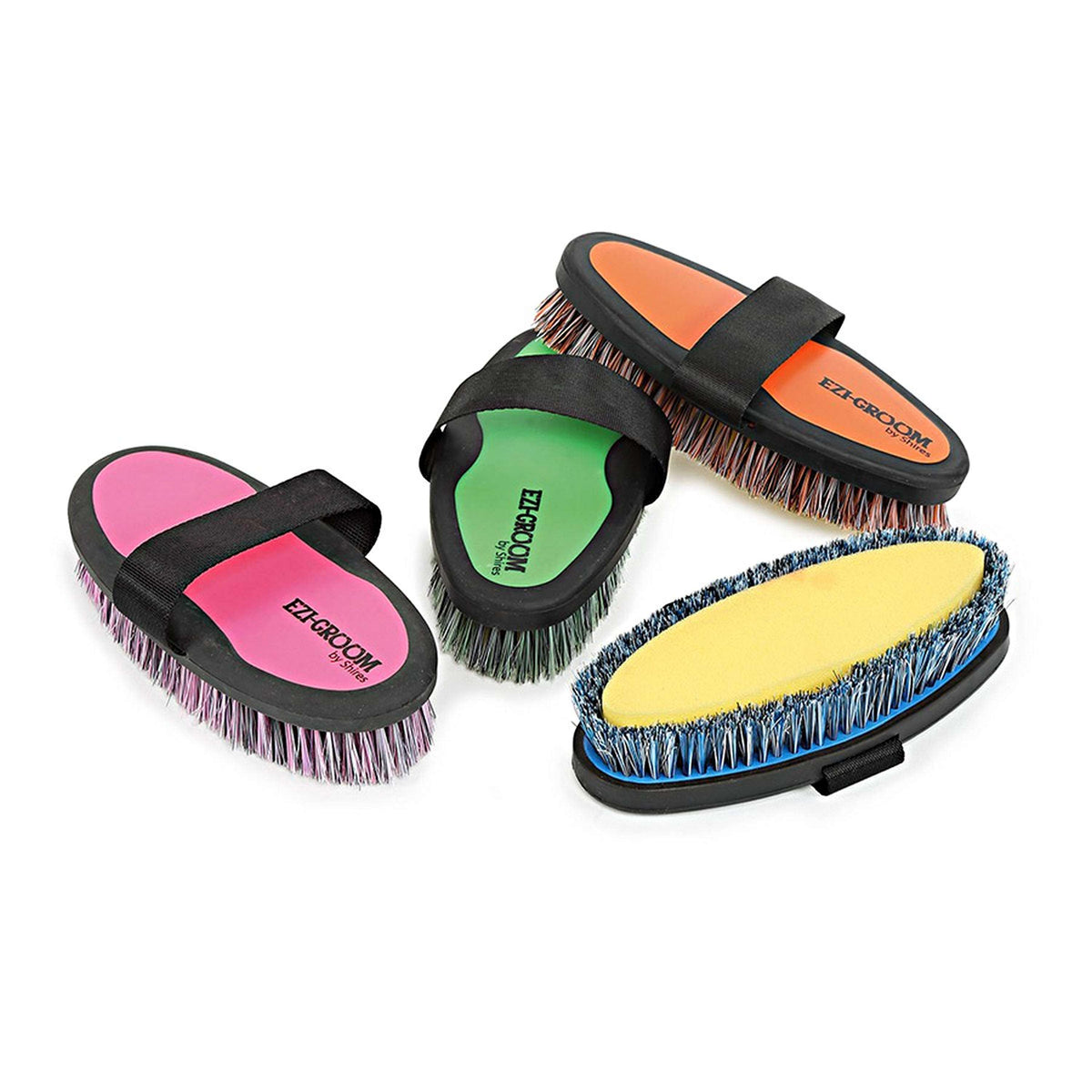 Ezi-groom by Shires Cepillo para el Cuerpo Bright Pink