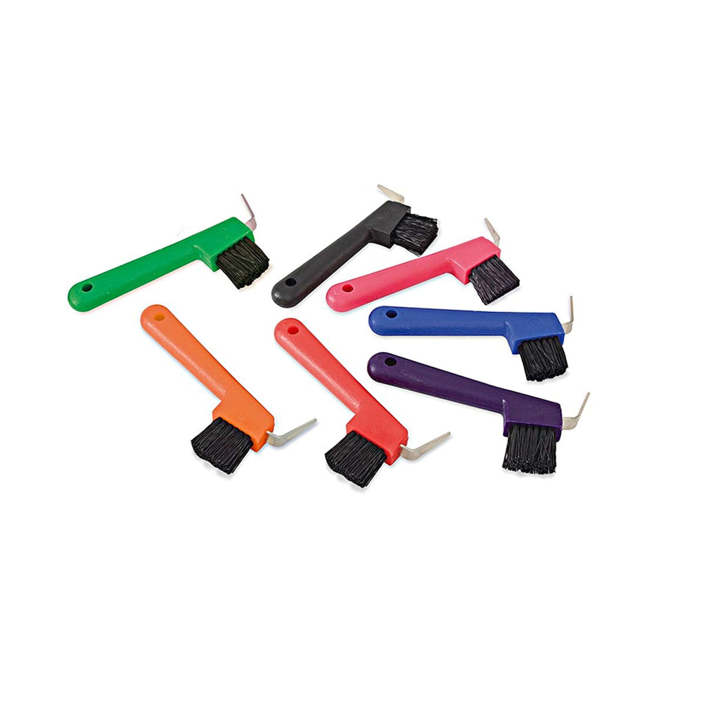 Shires Recogedor de Cascos/Cepillo Rojo
