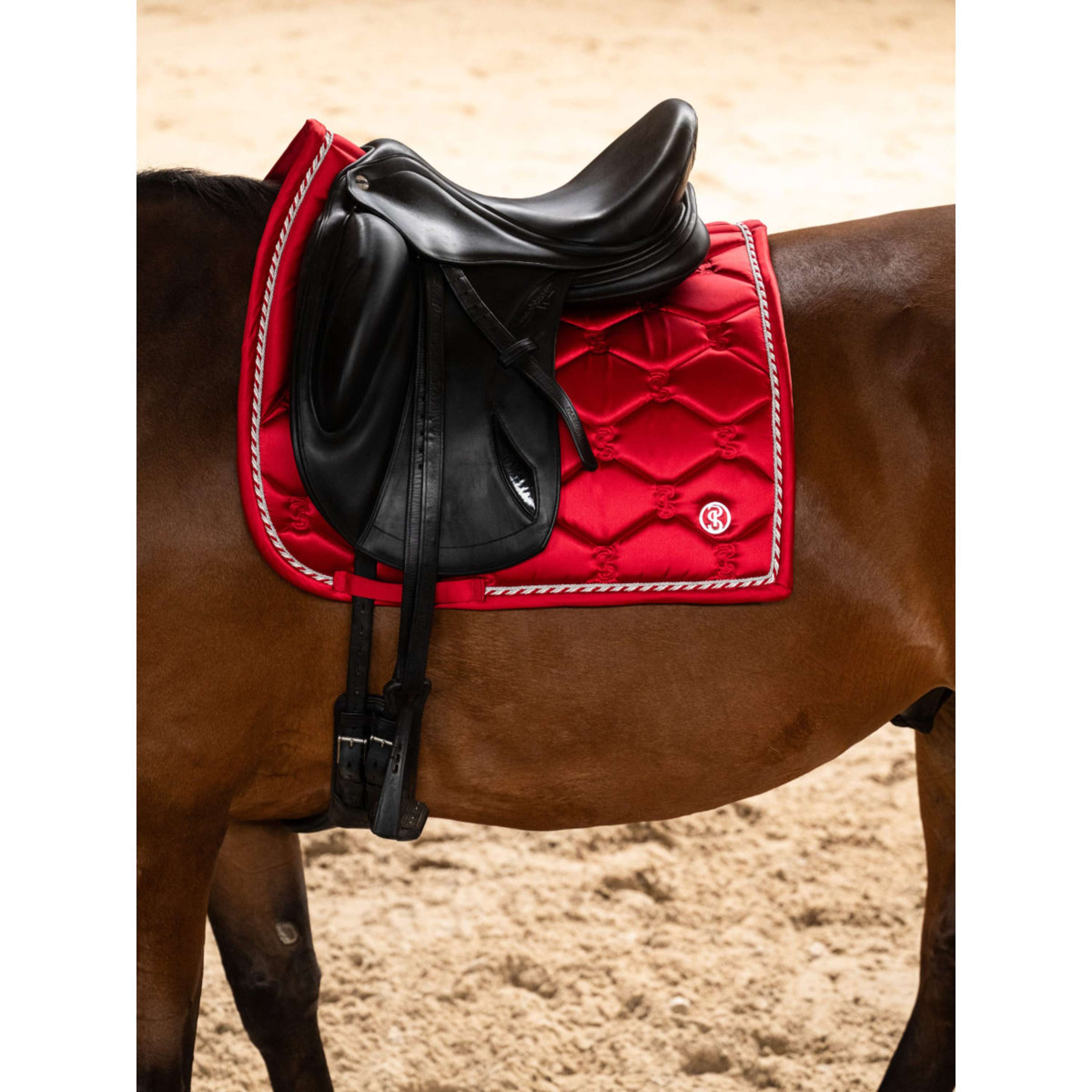 PS of Sweden Mantilla Signature Doma Clásica Cranberry Red