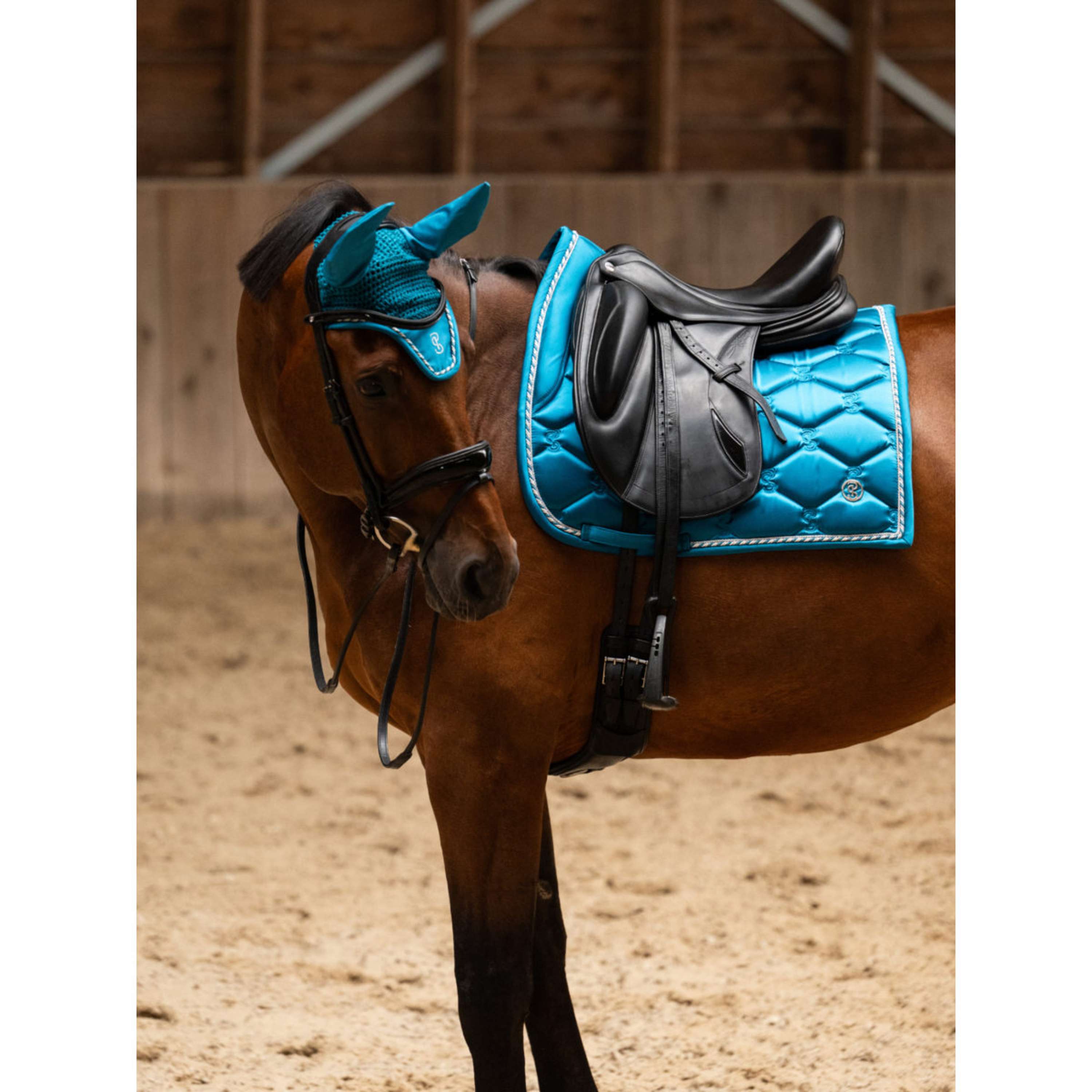 PS of Sweden Bonete para Orejas Signature Evening Teal