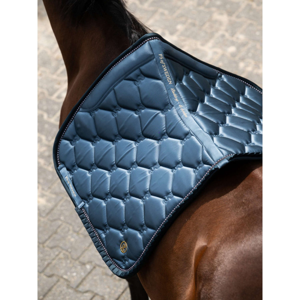 PS of Sweden Mantilla Ruffle Pearl Doma Clásica Shadow Blue