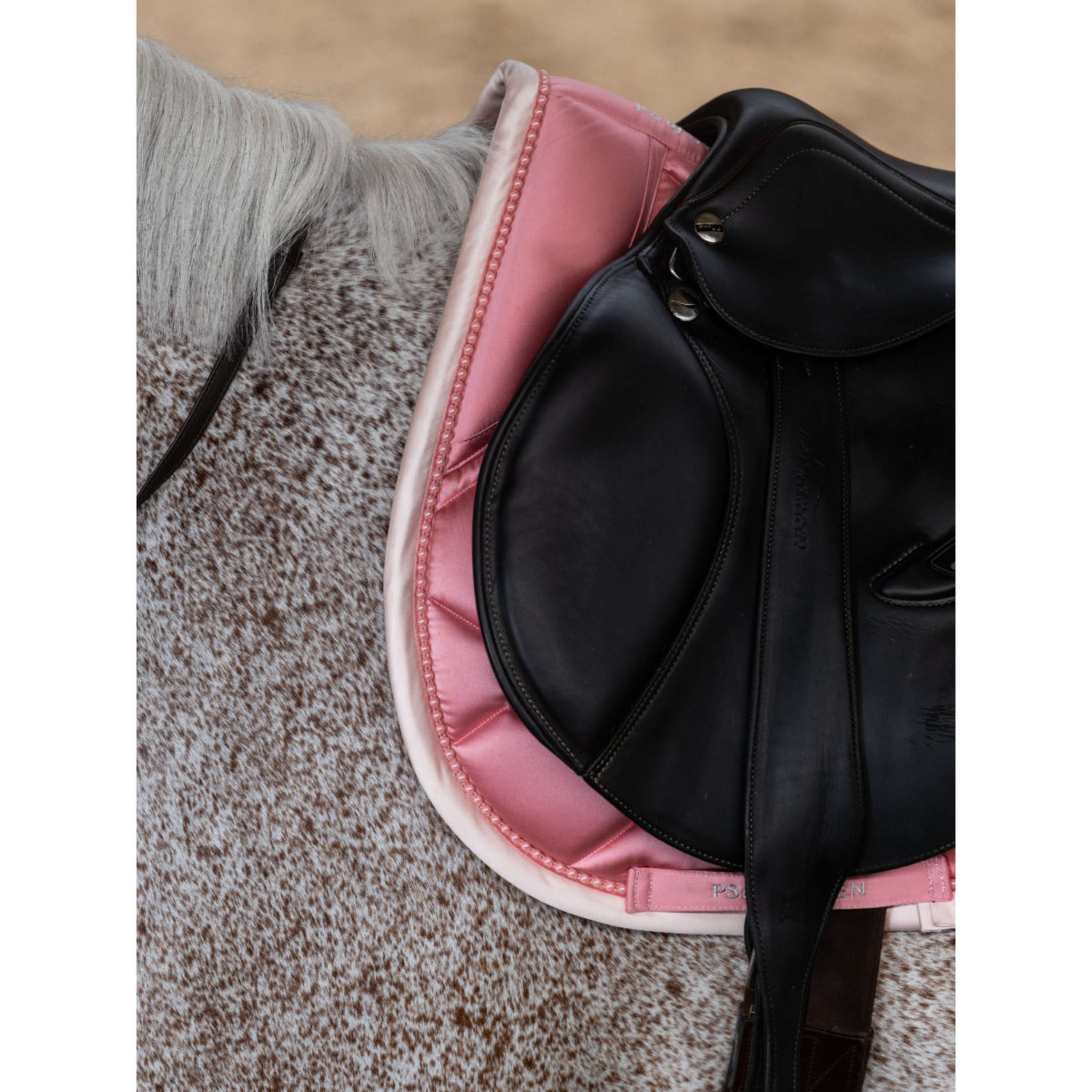 PS of Sweden Mantilla Ruffle Pearl Saltando Vintage Pink